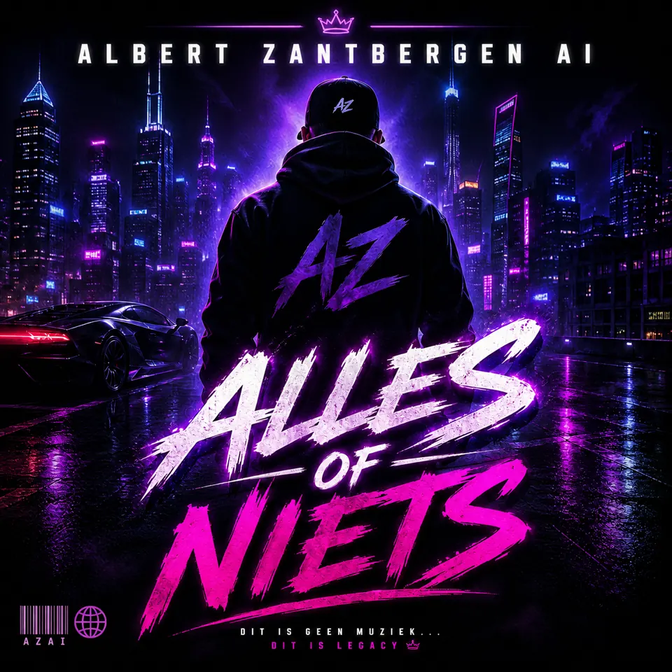 Cover van Alles of Niets door Albert Zantbergen