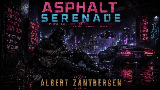 Cover van Asphalt Serenade door Albert Zantbergen