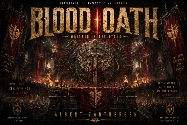 Cover van Blood Oath door Albert Zantbergen