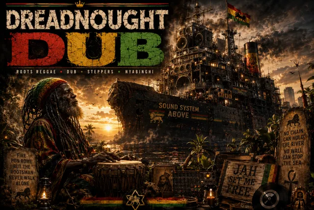 Cover van DREADNOUGHT DUB door Albert Zantbergen