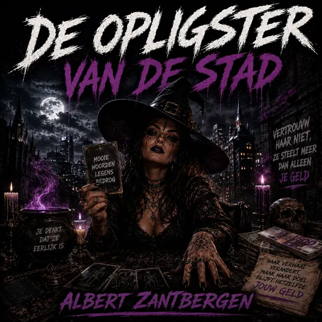 Cover van De Opligster Van De Stad door Albert Zantbergen