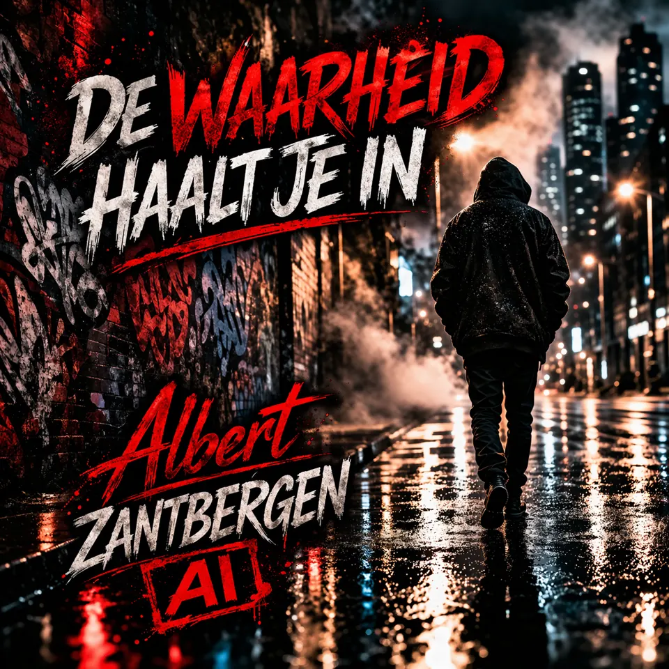 Cover van De Waarheid Haalt Je In door Albert Zantbergen