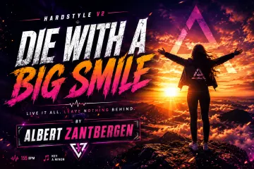 Cover van Die With A Big Smile hardstyle V2