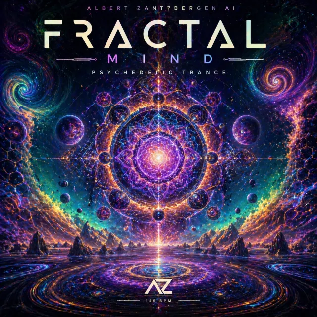 Cover van Fractal Mind door Albert Zantbergen