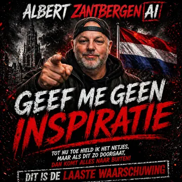 Cover van Geef Me Geen Inspiratie