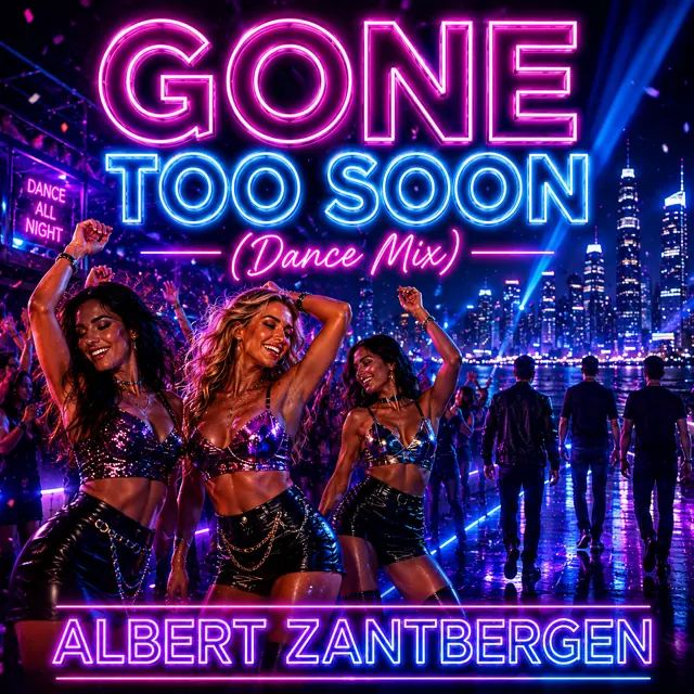 Cover van Gone Too Soon door Albert Zantbergen