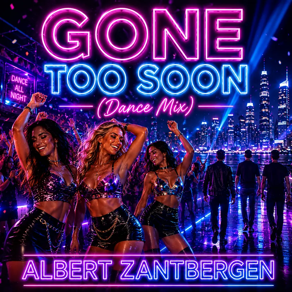 Cover van Gone Too Soon door Albert Zantbergen