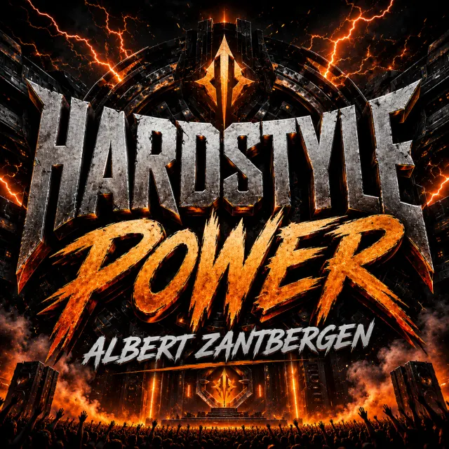 Cover van Hardstyle Power door Albert Zantbergen