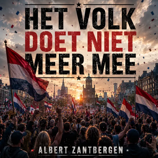 Cover van Het Volk Doet Niet Meer Mee