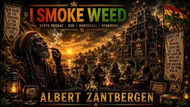 Cover van I Smoke Weed door Albert Zantbergen