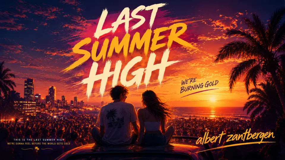 Cover van Last Summer High door Albert Zantbergen