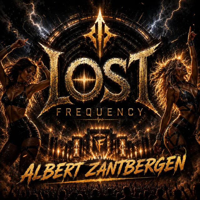 Cover van Lost Frequency door Albert Zantbergen