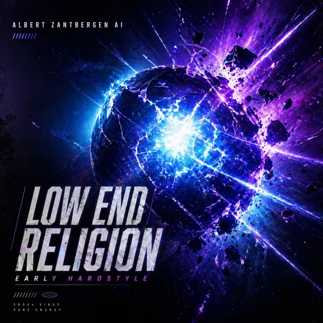 Cover van Low End Religion door Albert Zantbergen