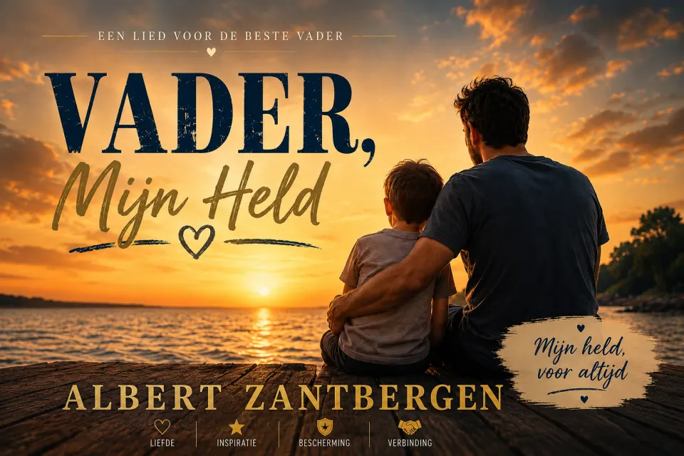 Cover van Mijn Held door Albert Zantbergen