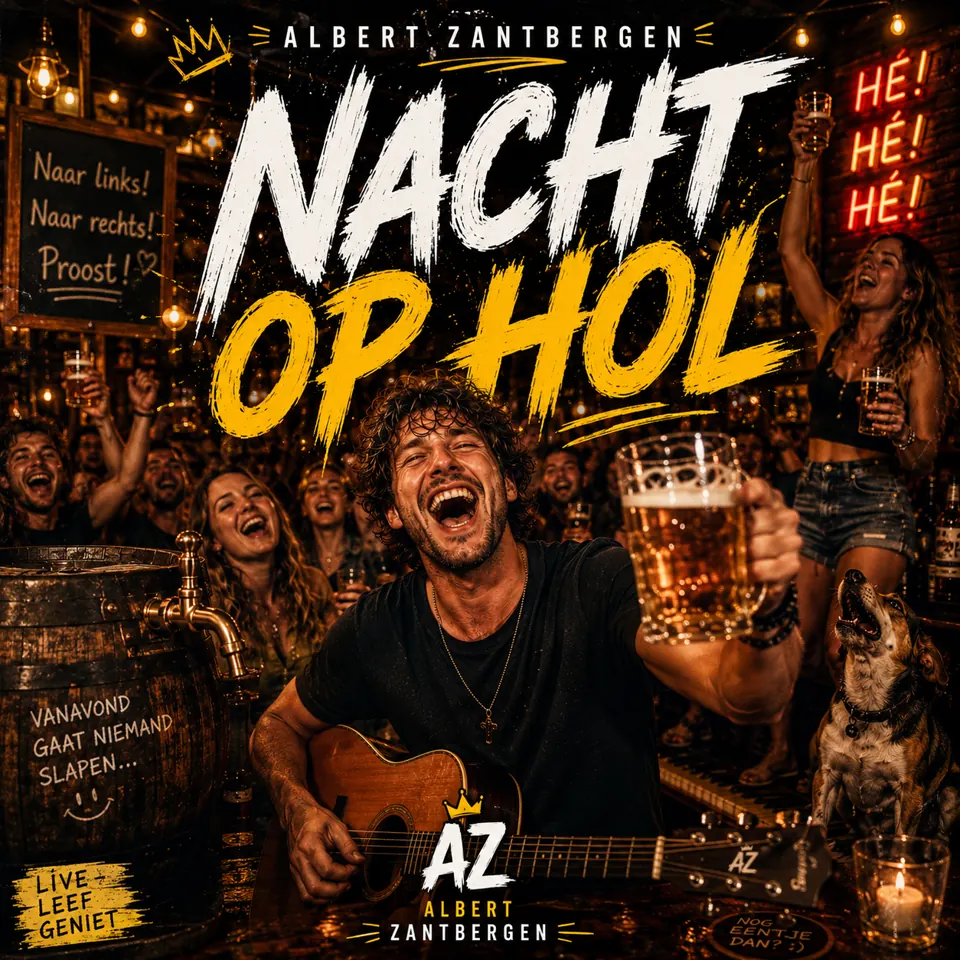 Cover van Nacht op Hol door Albert Zantbergen