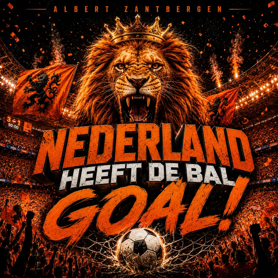 Cover van Nederland Heeft De Bal door Albert Zantbergen
