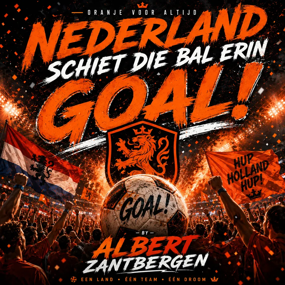 Cover for Nederland Schiet Die Bal Erin by Albert Zantbergen