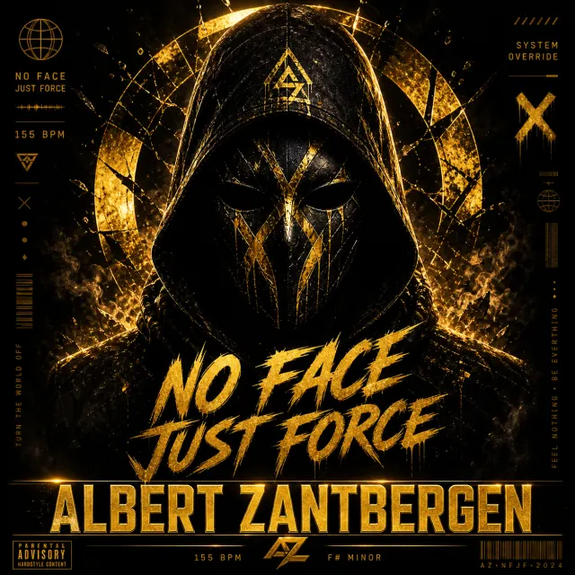 Cover van No Face Force door Albert Zantbergen