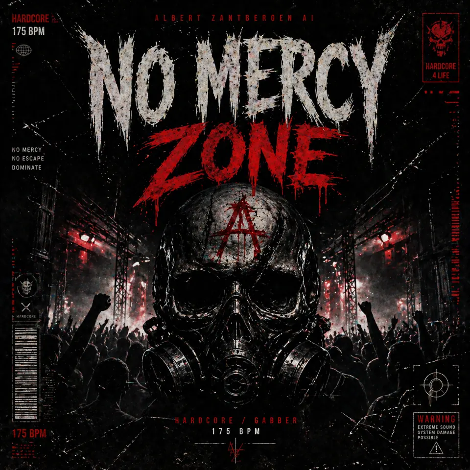 Cover von No Mercy Zone von Albert Zantbergen
