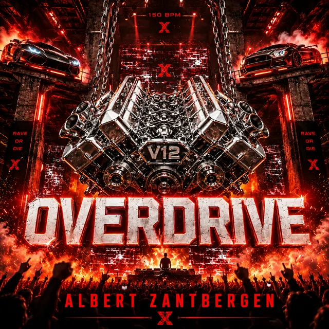 Cover van OVERDRIVE door Albert Zantbergen