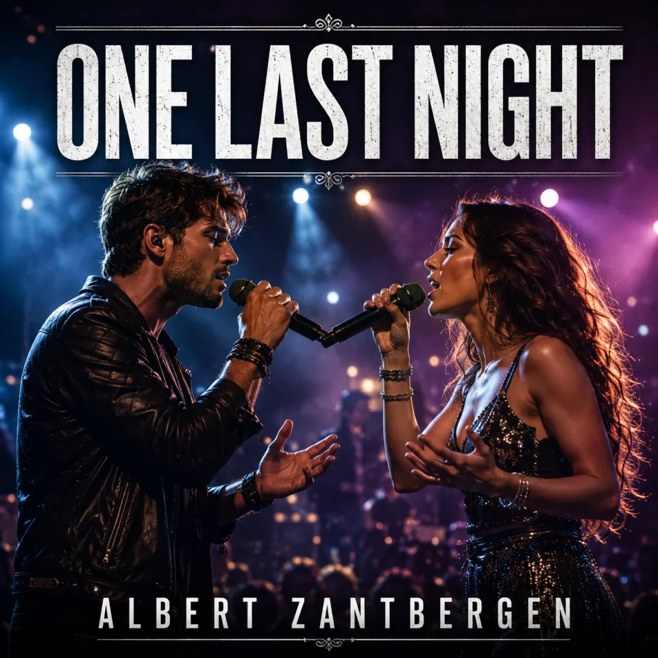 Cover van One Last Night door Albert Zantbergen