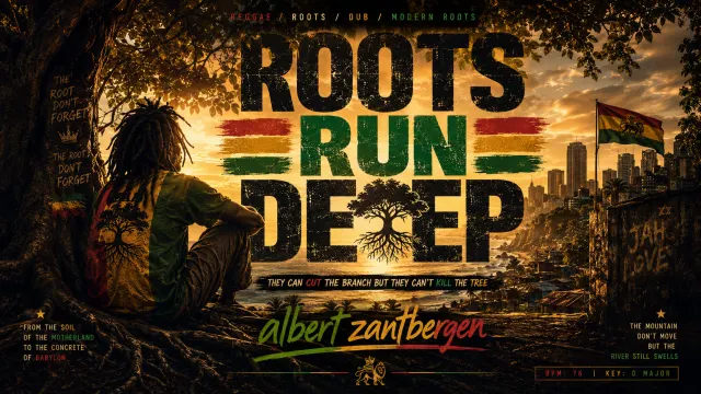 Cover van Roots Run Deep door Albert Zantbergen