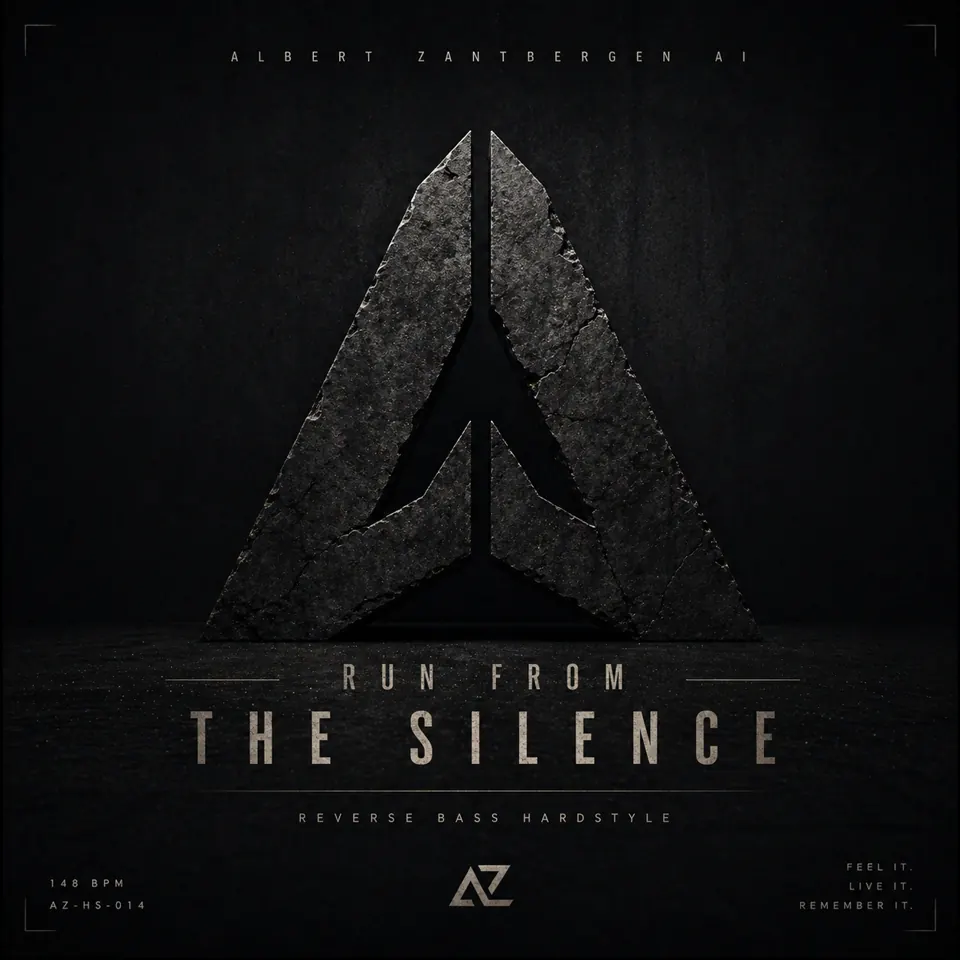 Cover van Run From Silence door Albert Zantbergen