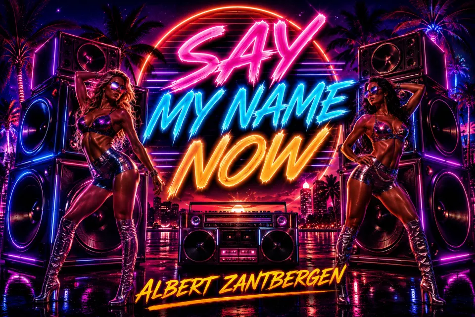 Cover van Say My Name Now door Albert Zantbergen