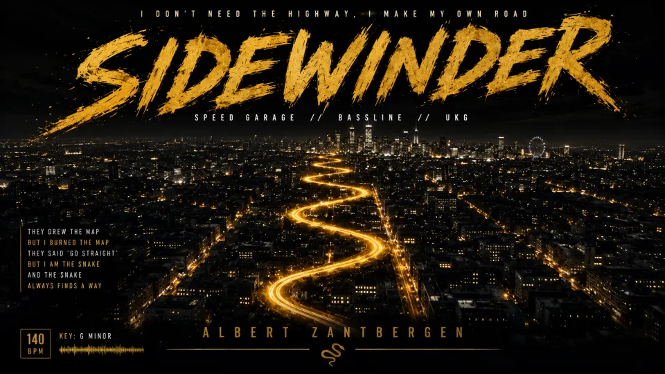 Cover van Sidewinder door Albert Zantbergen