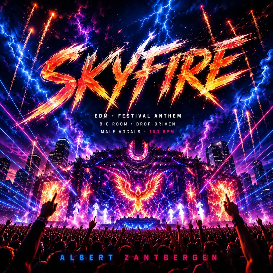 Cover for Skyfire by Albert Zantbergen