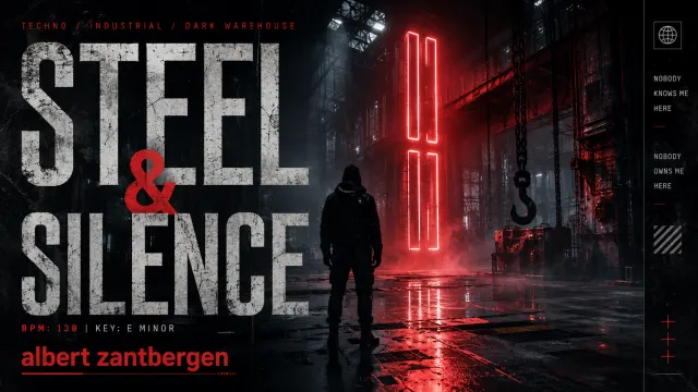Cover van Steel & Silence door Albert Zantbergen
