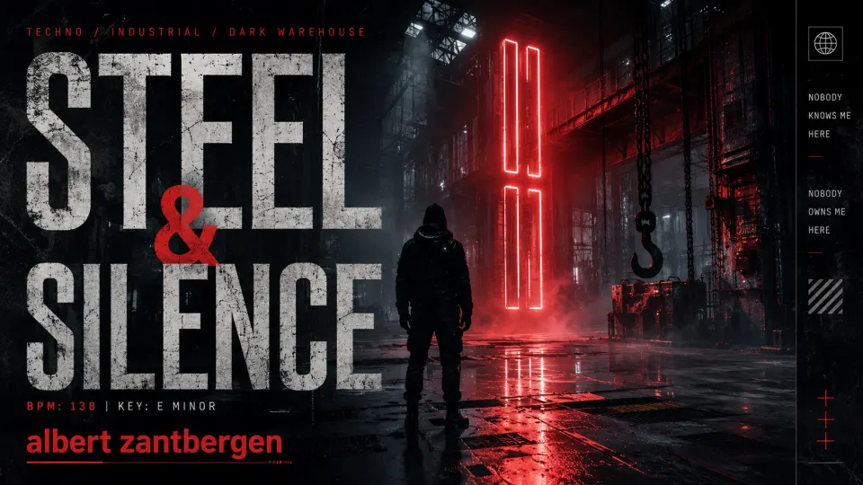 Cover van Steel & Silence door Albert Zantbergen