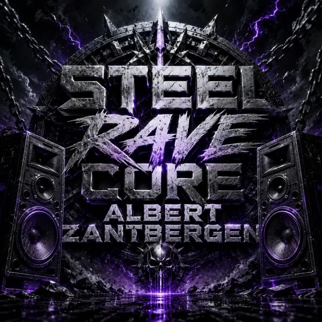 Cover van Steel Rave Core door Albert Zantbergen