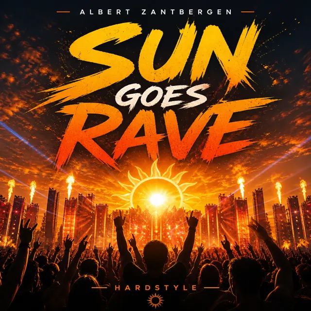 Cover van Sun Goes Rave door Albert Zantbergen