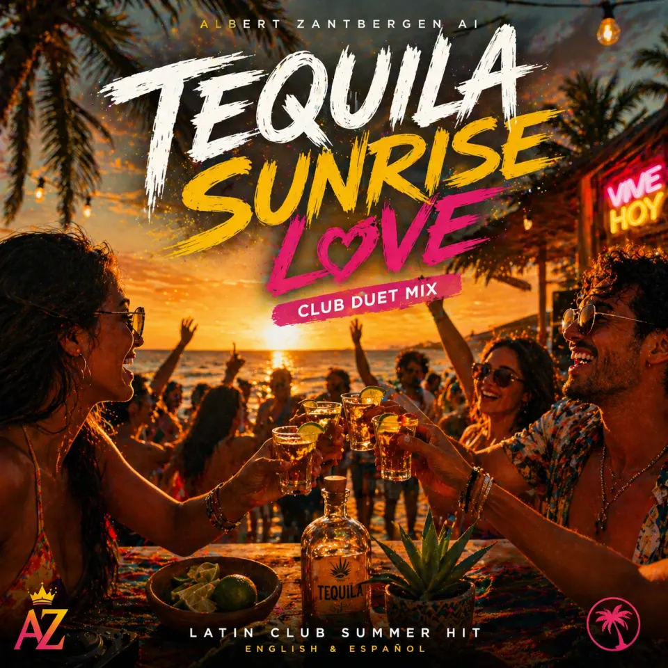 Cover for Tequila Sunrise Love by Albert Zantbergen