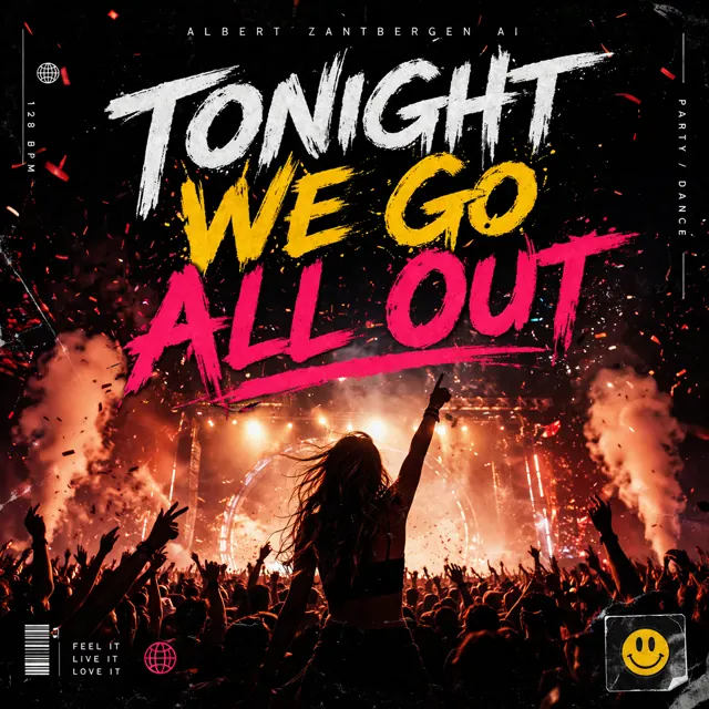 Cover van Tonight We Go All Out door Albert Zantbergen