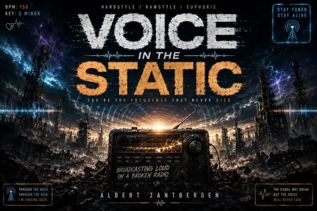 Cover van Voice in the Static door Albert Zantbergen