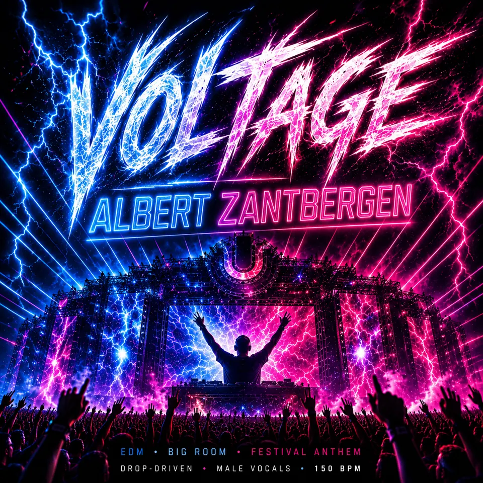 Cover for Voltage by Albert Zantbergen