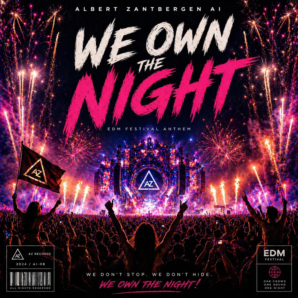 Cover van We Own the Night door Albert Zantbergen