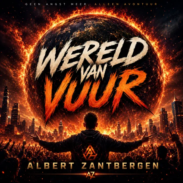 Cover van Wereld Van Vuur door Albert Zantbergen