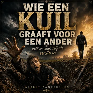 Cover van Wie Een Kuil Graaft