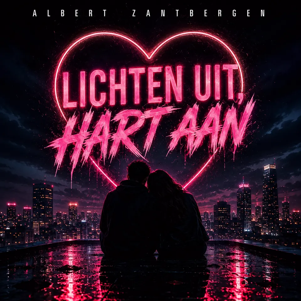 Cover van Lichten Uit Hard Aan door Albert Zantbergen